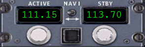 Navigation Radio Panel